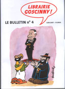 Le bulletin N°4 de la librairie Goscinny