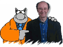 Geluck, Chevalier des Arts et des Lettres.