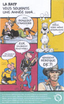 La RATP vous souhaite la bonne année en BD