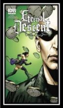 Le guitariste Joe Satriani en personnage de comic book