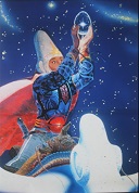 Vente d'une camionnette peinte par Moebius en 1983