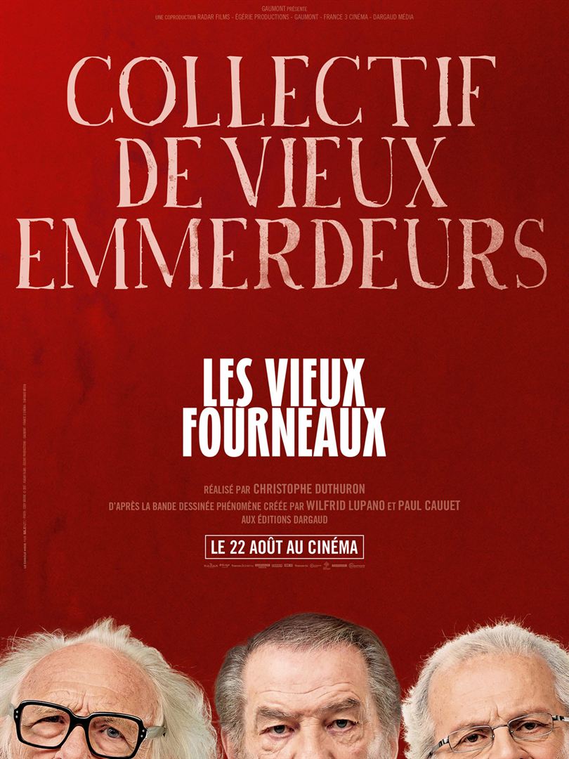 Les Vieux Fourneaux portés sur grand écran