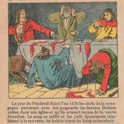 Hosties sanglantes dans la bande dessinée