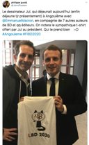 Angoulême 2020 et le tee-shirt LBD à Macron : dans le JDD, Jul raconte la scène