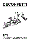 Lecture en confinement #50 : "Déconfetti", un zine hebdomadaire à lire en ligne ou à éditer soi-même