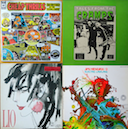 Exposition "Vinyles, quand la musique se dessine" à Paris.