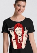 Sfar à la mode ? Ses dessins édités en tee-shirt