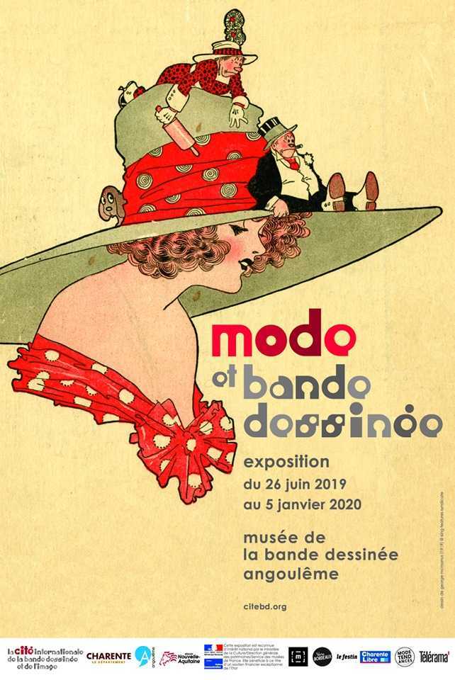 L'exposition "Mode et Bande Dessinée" au Musée des arts déco de Zagreb. 