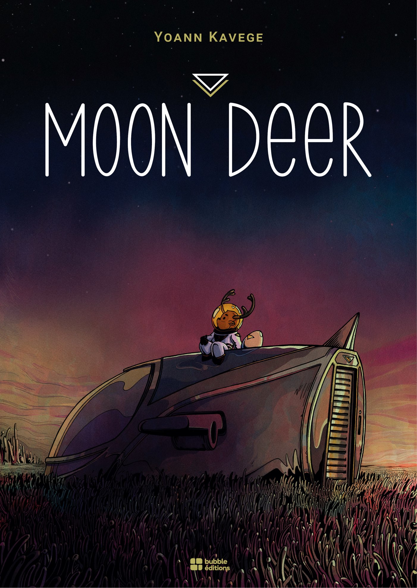 Moon Deer, la première bande dessinée de Bubble éditions. 