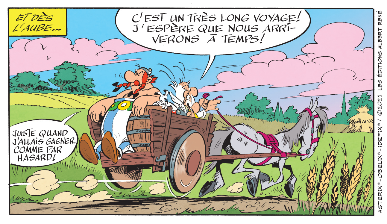 Les éditions Albert-René dévoilent le titre du nouvel album d'Astérix