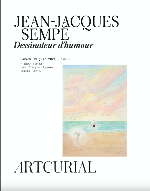 Une vente Sempé exceptionnelle chez Artcurial 