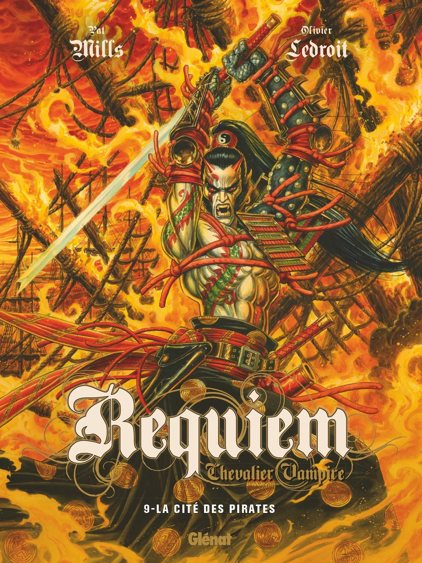 Requiem T. 9 La cité des pirates - Par Mills & Ledroit - Glénat