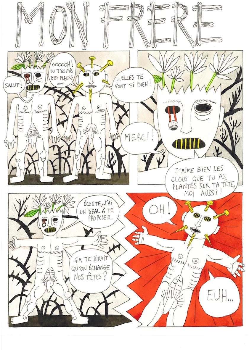 Brève rencontre avec : David Ortsman, peintre et dessinateur