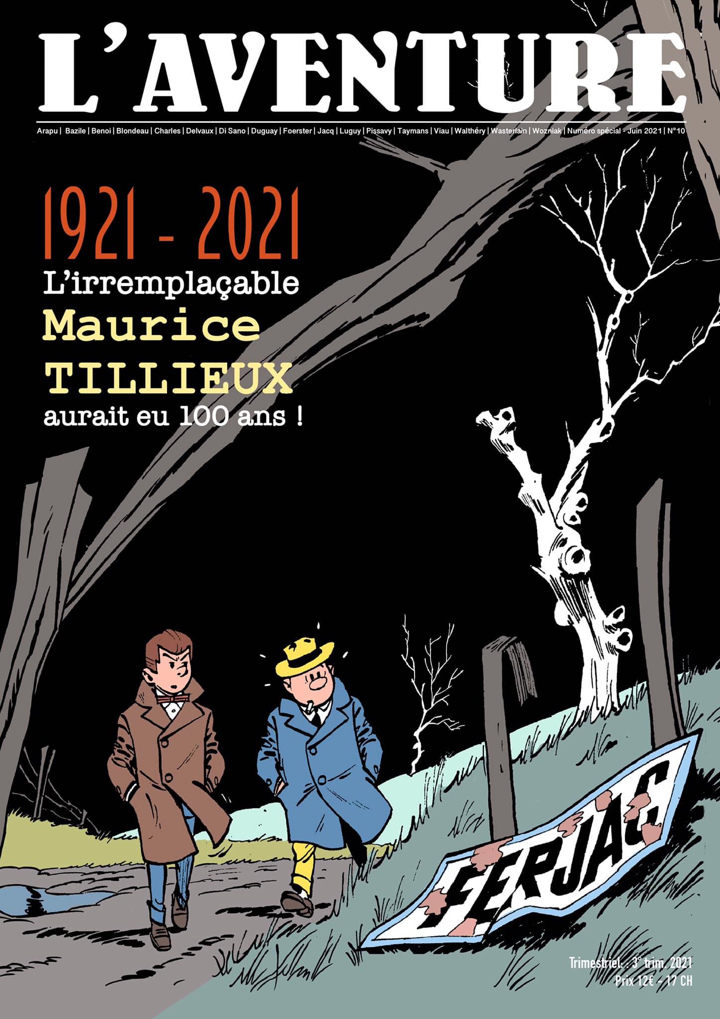 "L'Aventure" rend hommage à Maurice Tillieux