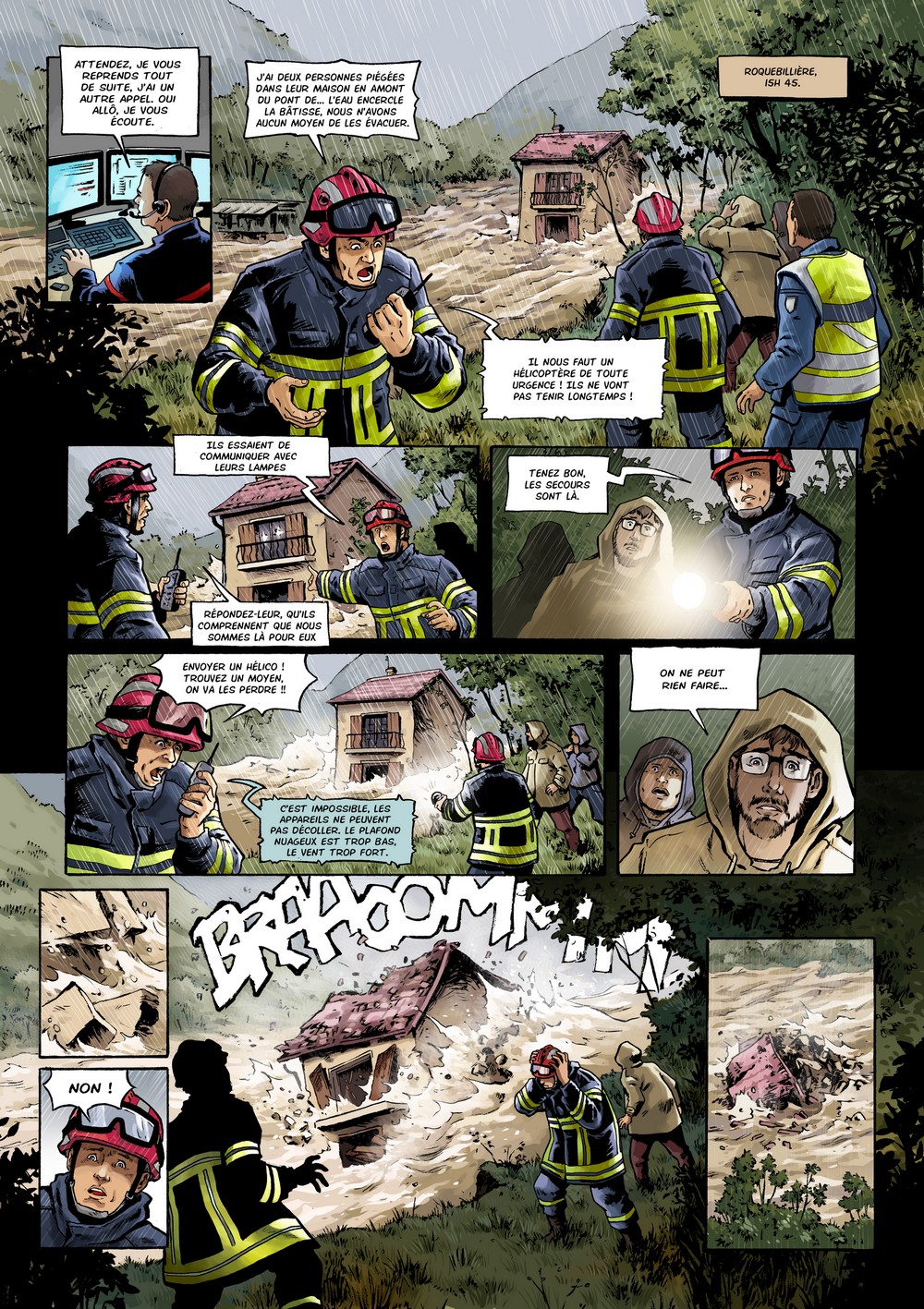 Lancement de la BD "La Tempête" en aide aux victimes de la Tempête Alex