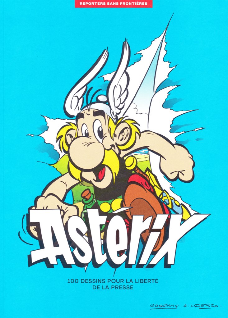 Astérix, héraut de Reporters sans frontières