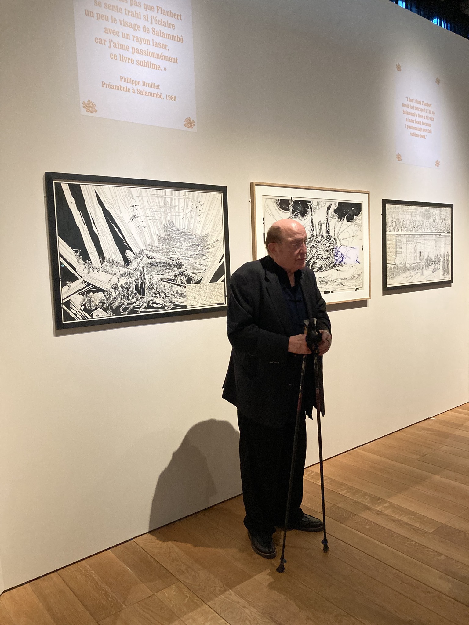 Philippe Druillet et Salammbô au Mucem