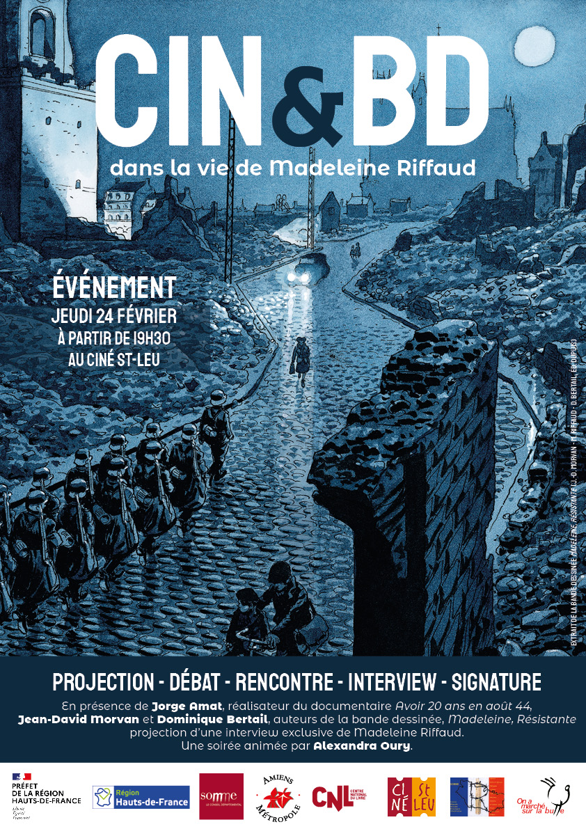 La résistante Madeleine Riffaud à Cin&BD