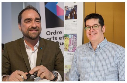 L'éditeur et dessinateur Michel Rabagliati et le directeur de Québec BD Thomas-Louis Côté élevés au rang de Chevaliers dans l'Ordre des Arts et des Lettres