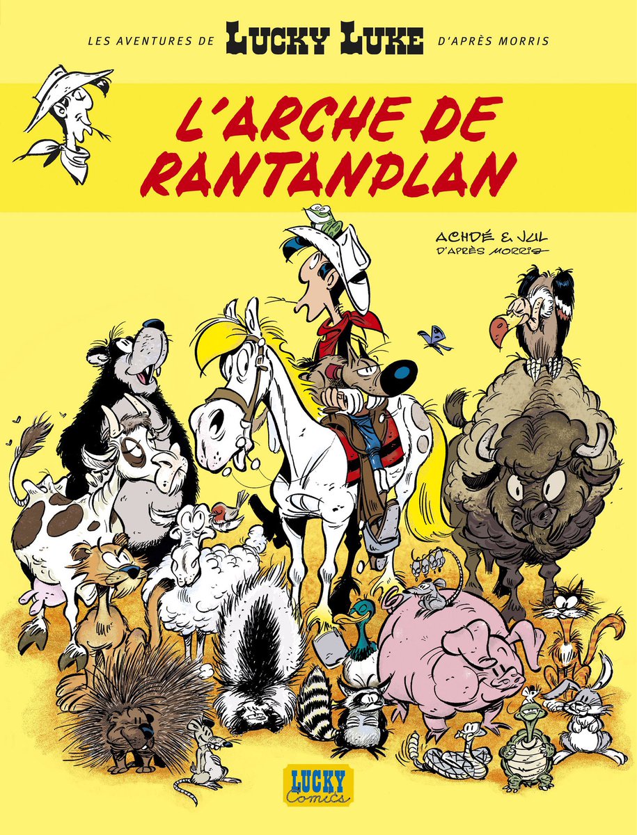 Un nouvel album de Lucky Luke par Achdé et Jul pour octobre !