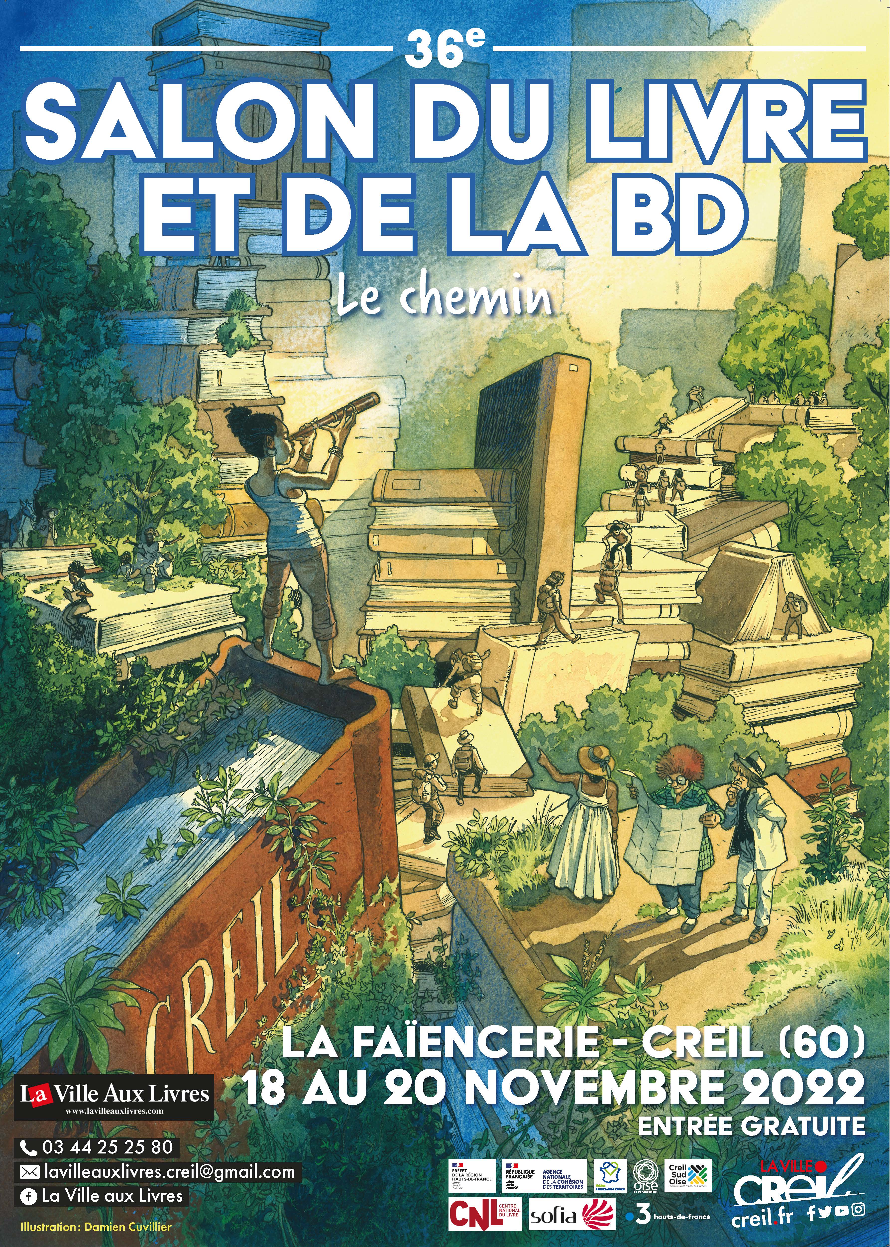 En novembre, le 36e Salon du Livre & de la BD de Creil sera parrainé par Tonino Benacquista