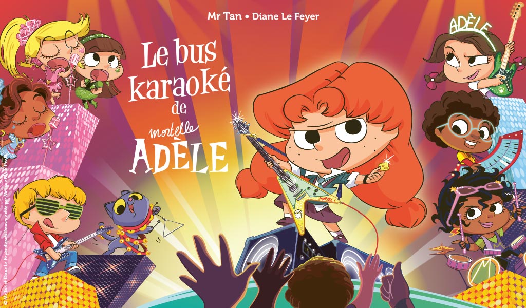 Le bus karaoké de Mortelle Adèle fait la tournée des plages cet été.
