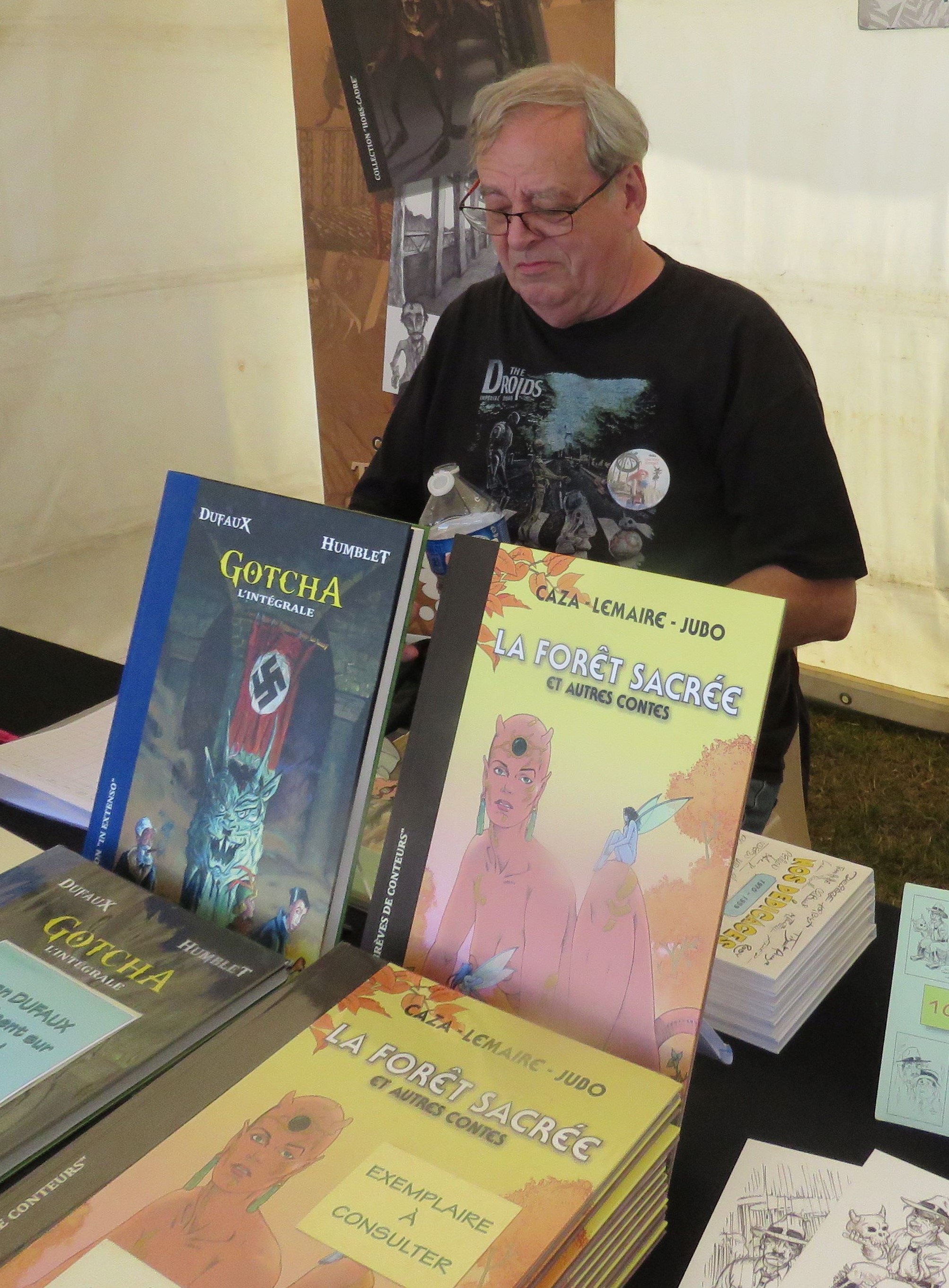 Mort de Patrick Buchoux, éditeur d'Une Idée Bizarre, maison d'édition associative et organisateur du salon de la BD à D'Huison-Longueville