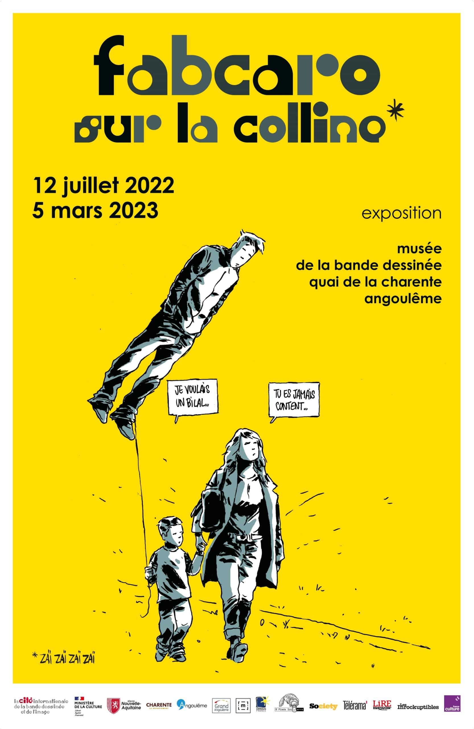 Fabcaro s'expose à la Cité de la BD d'Angoulême