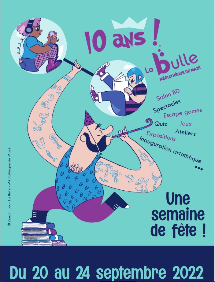 Du beau monde à la Bulle de Mazé (49), pour fêter ses 10 ans