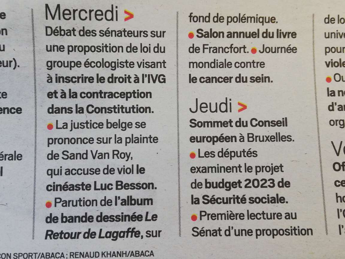JDD la gaffe