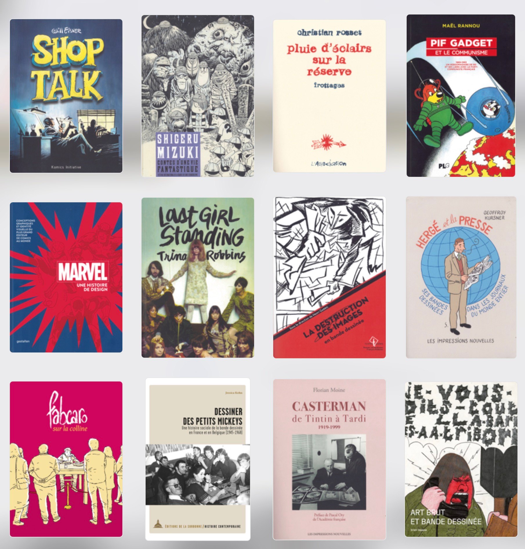 La liste des ouvrages sélectionnés pour le Prix SoBD 2022 !