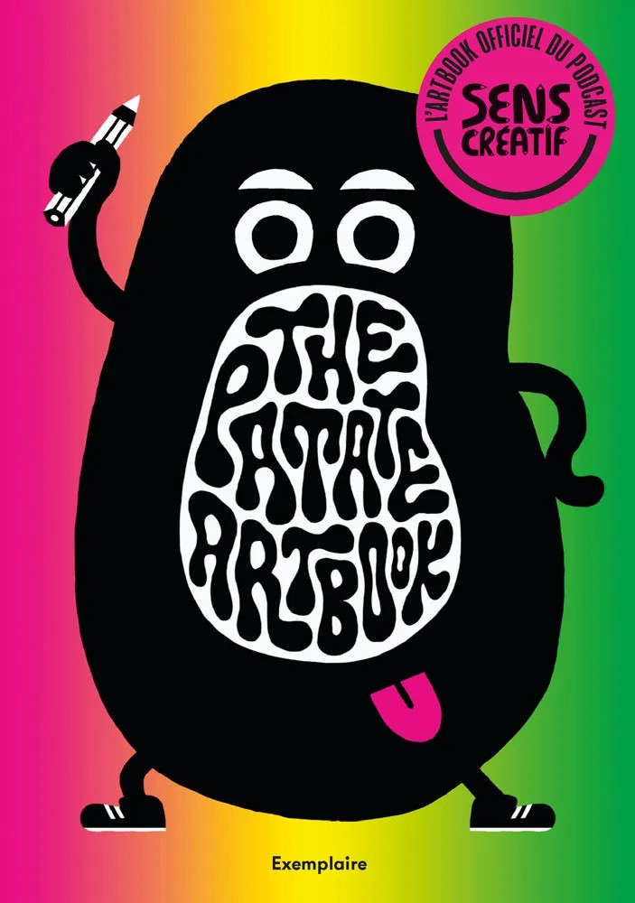 Le patate club du podcast Sens Créatif se décline en artbook chez les éditions Exemplaire