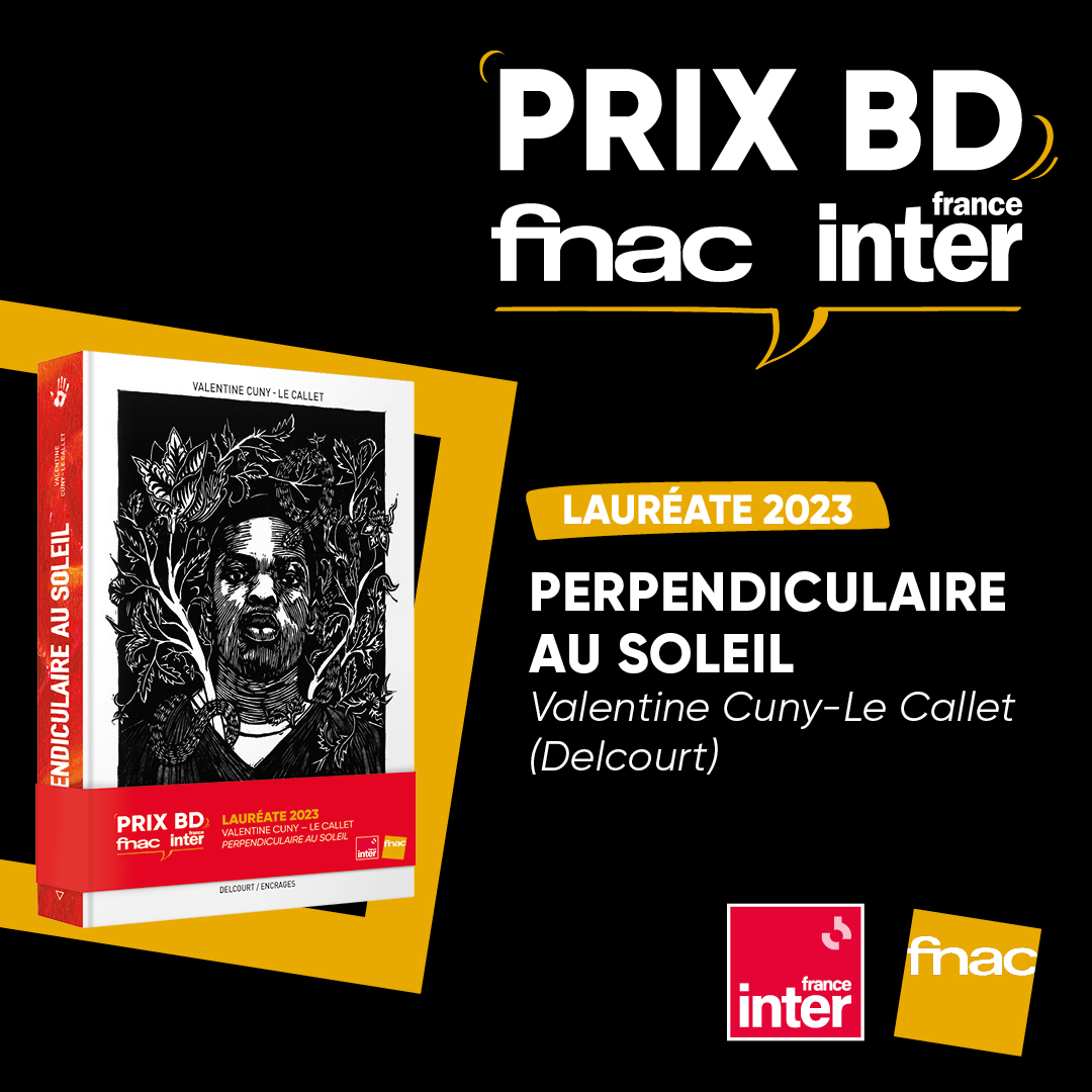 Le Prix Fnac 2023 pour "Perpendiculaire au soleil" (Delcourt)