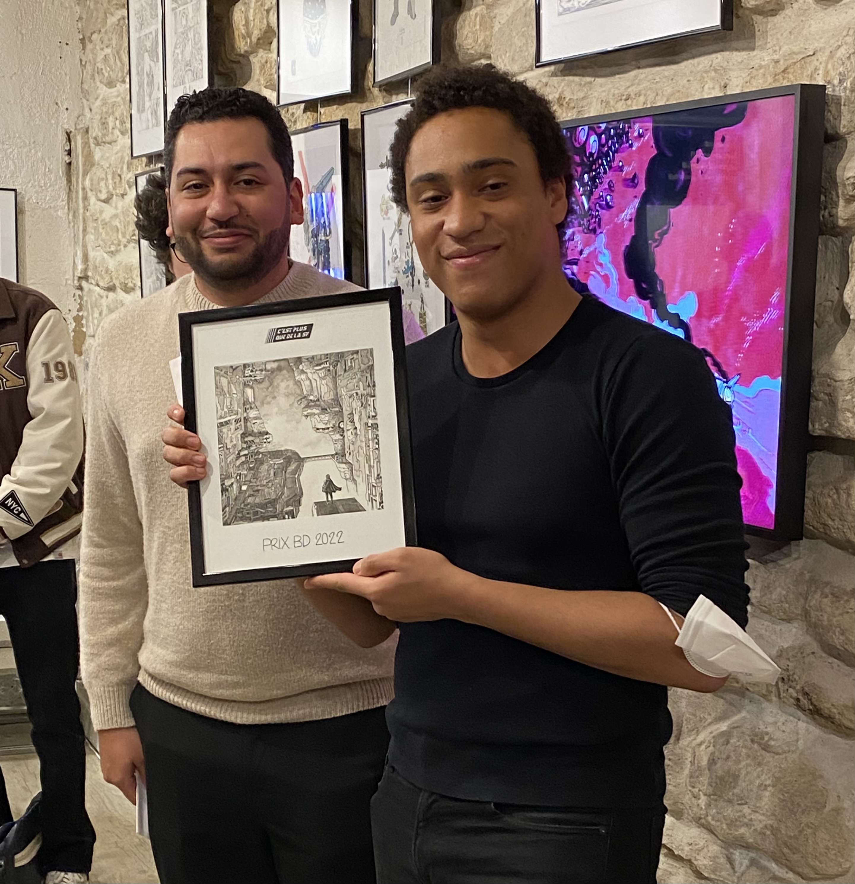 Remise du premier Prix BD de SF