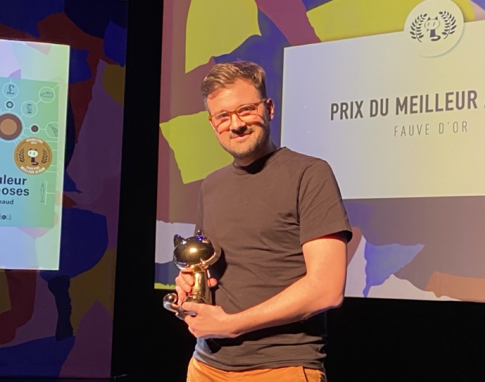 Angoulême 2023 : Martin Panchaud, le Fauve d'or qui valait 50 000 ex.