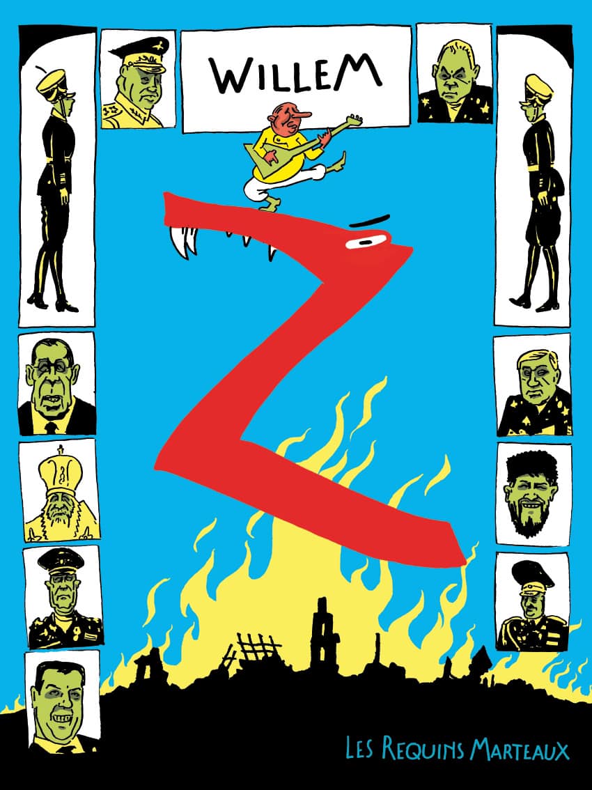 Le « Z » de Willem aux Rencontres Internationales du Dessin de Presse