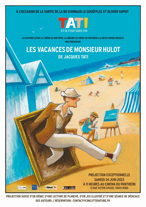 Ciné BD rend hommage à Jacques Tati