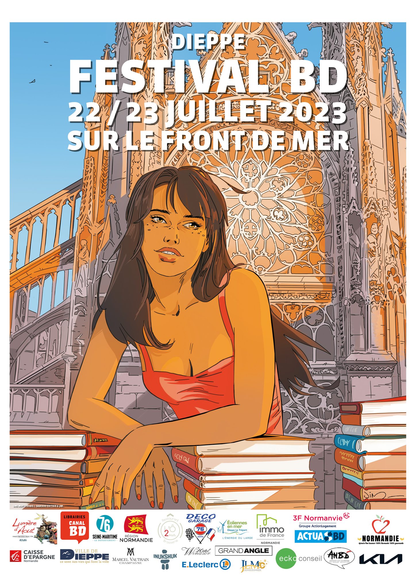 Jim invité d'honneur du prochain Festival de BD de Dieppe