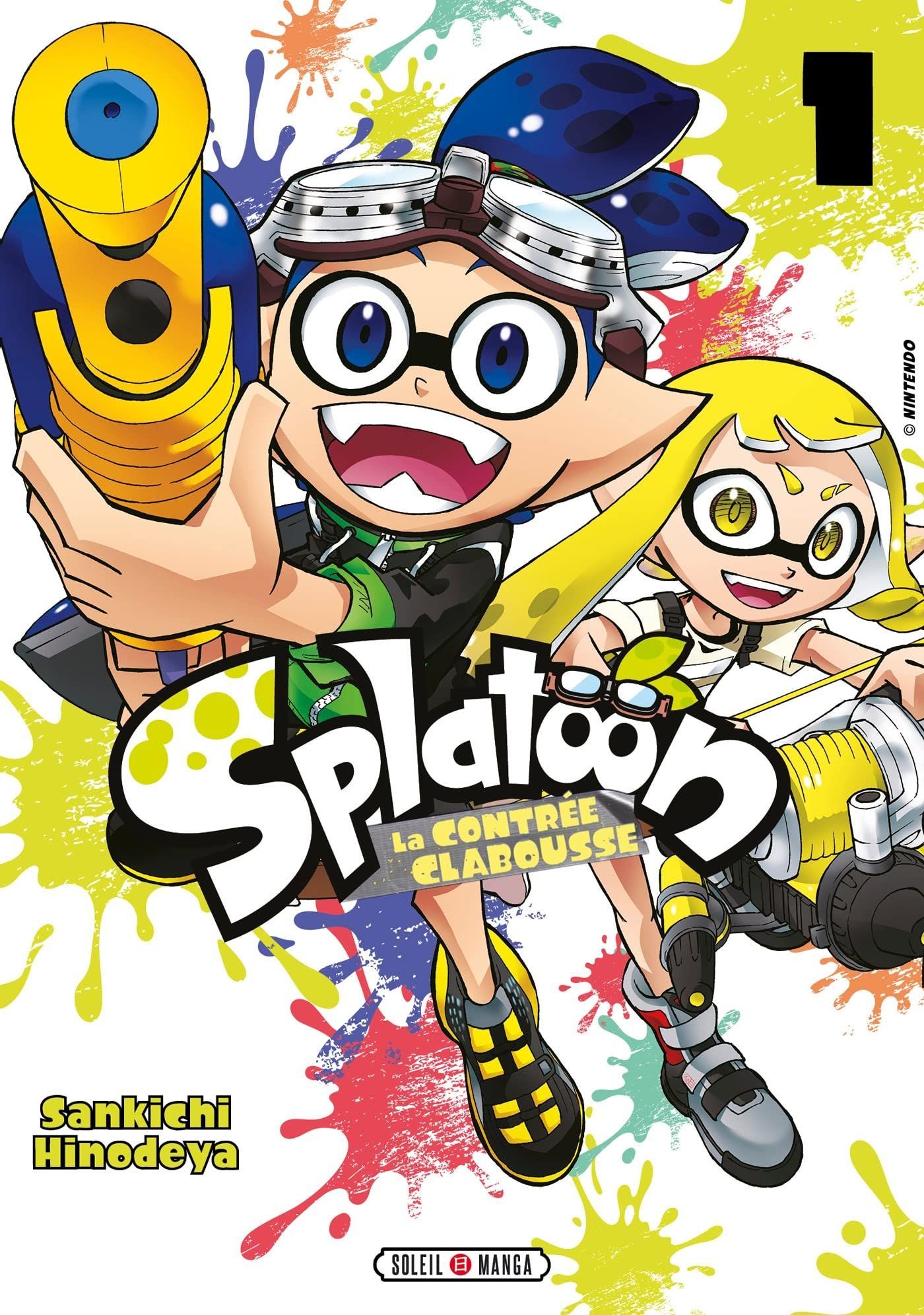 Splatoon, la Contrée Clabousse, T. 1- Sankichi Hinodeya - Ed. Soleil Manga