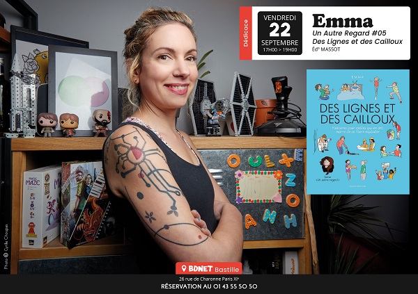 Nouvelle dédicace d'Emma à Paris