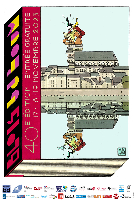 Festival bd Boum à Blois : la montée des marches de Joost Swarte