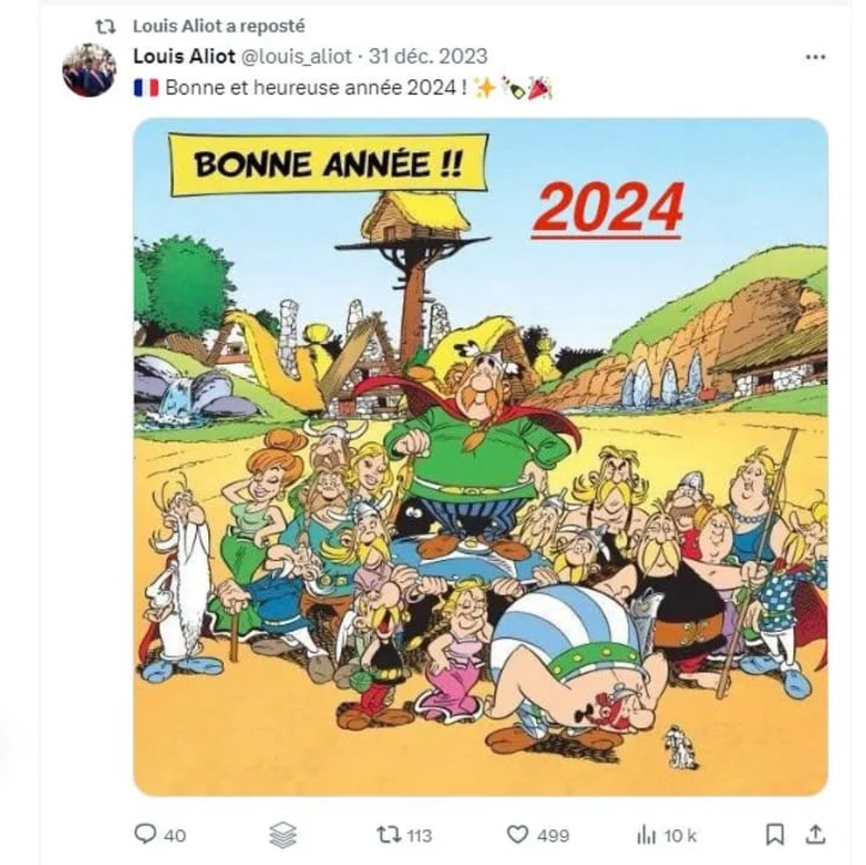 Astérix et les vœux de 2024 : la gaffe du maire de Perpignan