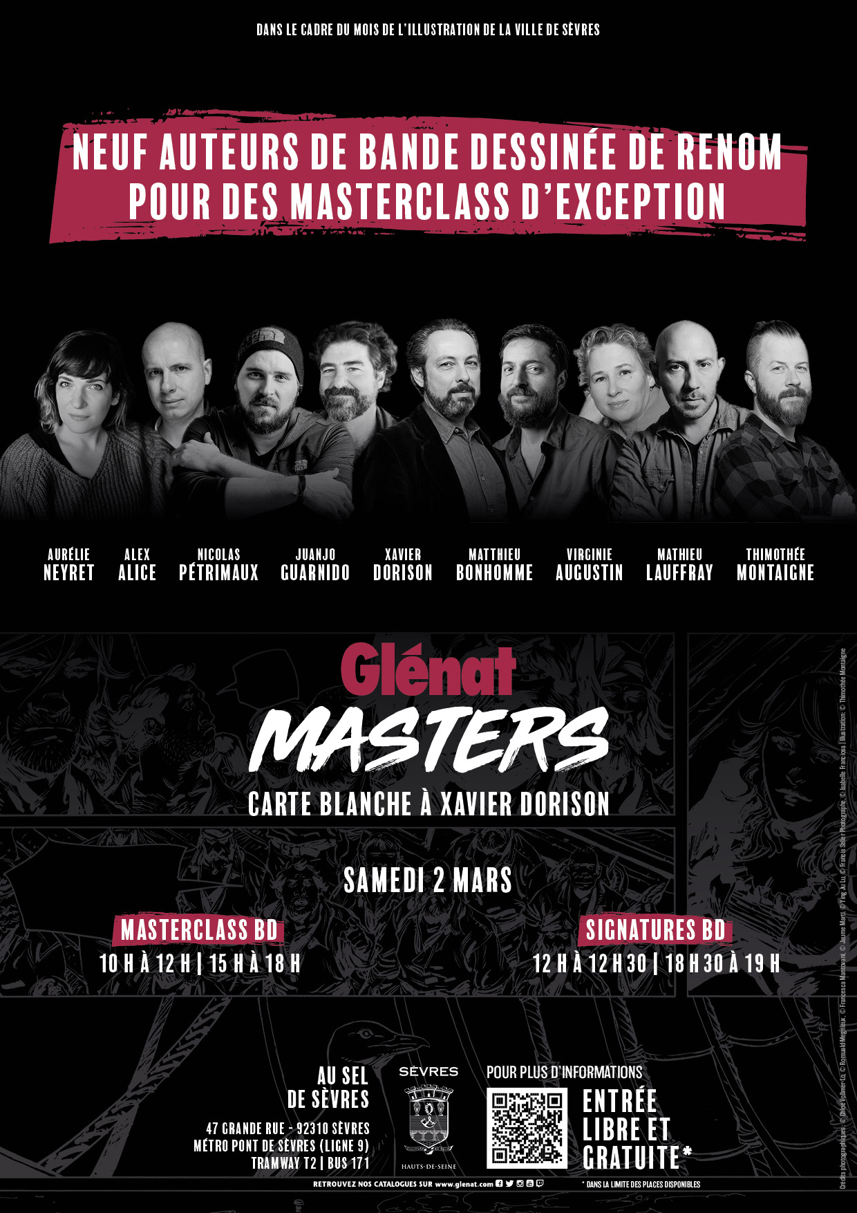 Glénat Masters : Xavier Dorison inaugure les conférences TED de la BD