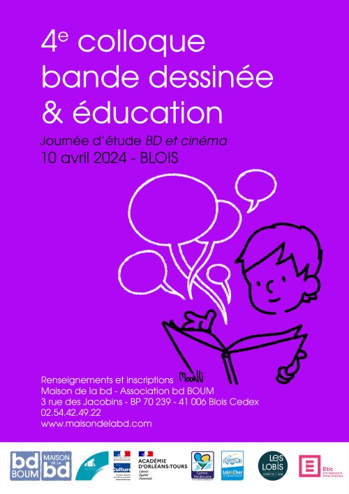 Colloque BD et cinéma à la Maison de la BD à Blois