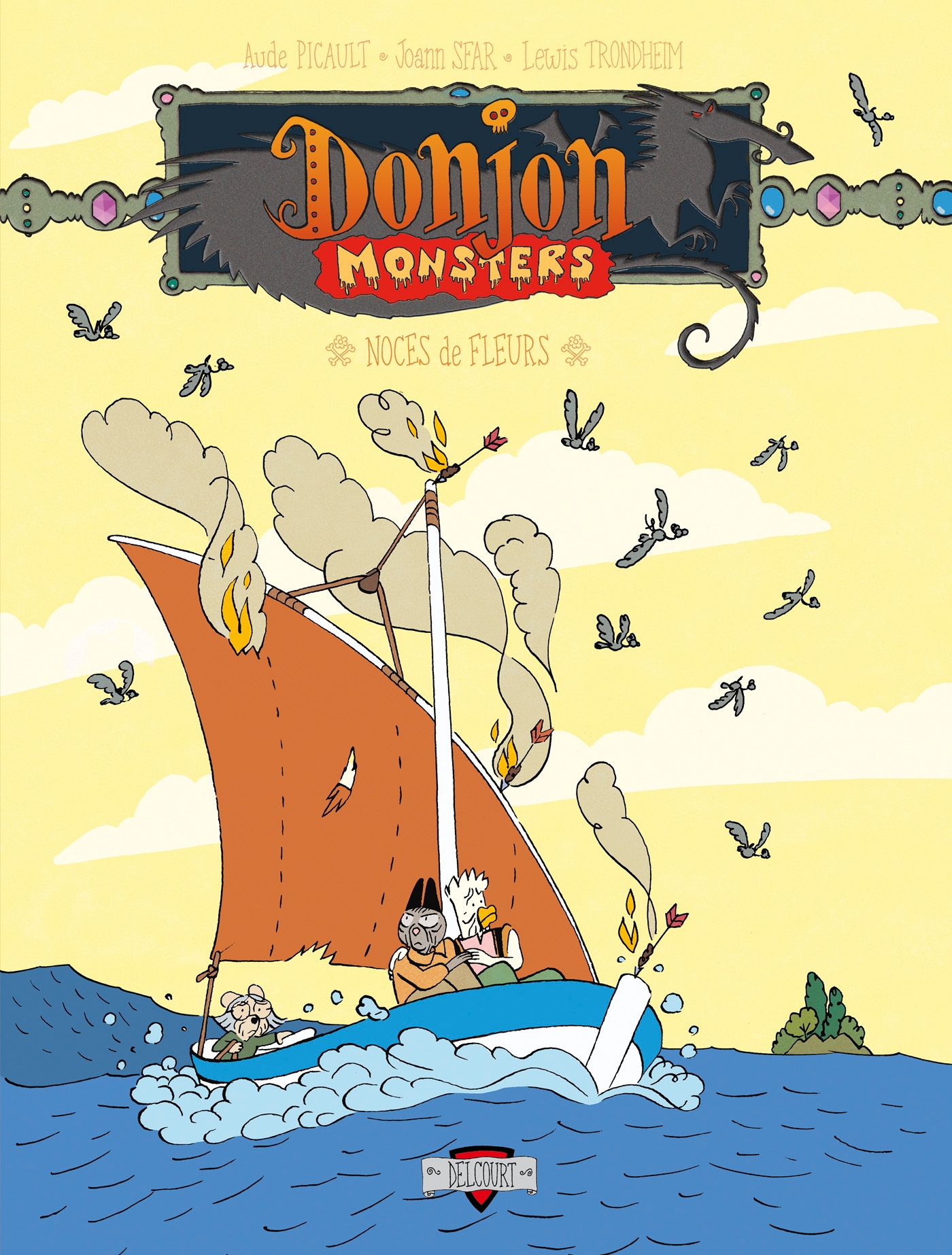 Donjon Monsters T. 18 : Noces de Fleurs – Par Aude Picault, Joann Sfar et Lewis Trondheim – Ed. Delcourt