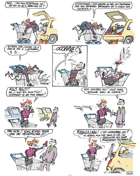 Les gosses, T.16 : T'1 kiète man, j'boss ché 1 cop 1 - Carabal - Dupuis