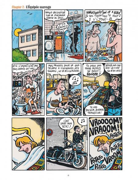 Je veux une Harley T4 Harleyluia ! - Par M. Cuadrado et F. Margerin - Dargaud