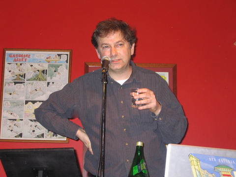 Ben Katchor hier à Montréal, aujourd'hui aux Périscopages de Rennes