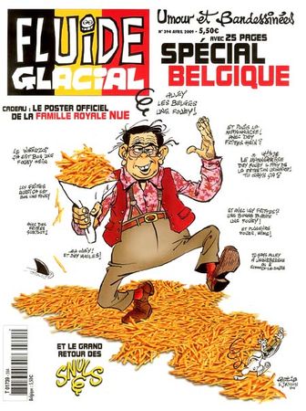 Fluide Glacial envahit la Belgique