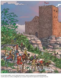 Visite du Haut-Koenigsbourg avec Jacques Martin